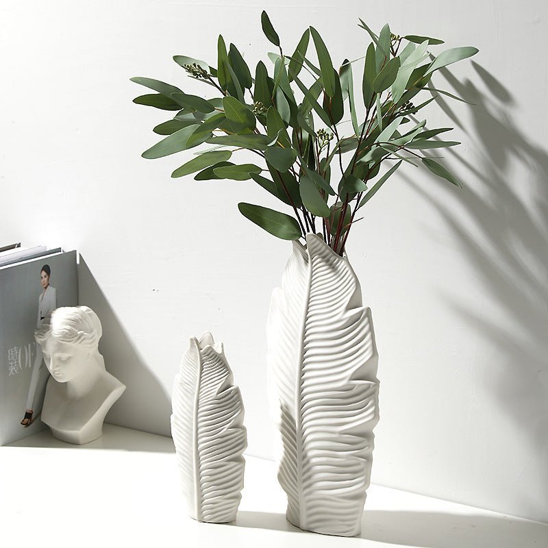 Nordic Style Desktop Living Room Ceramic Vase - Hearth & Lume