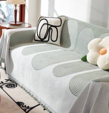 All - inclusive Universal Sofa Cover Simple Full Cover Cloth Sofa Cover Cushion - Hearth & Lume