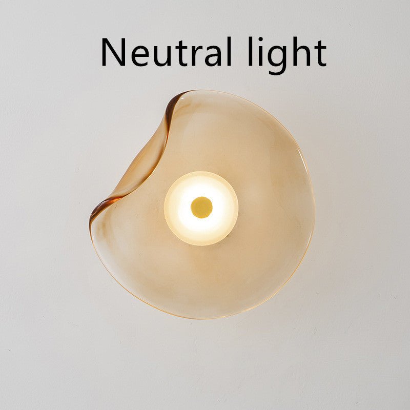Bedroom Bedside Decoration Round Wall Lamp - Hearth & Lume