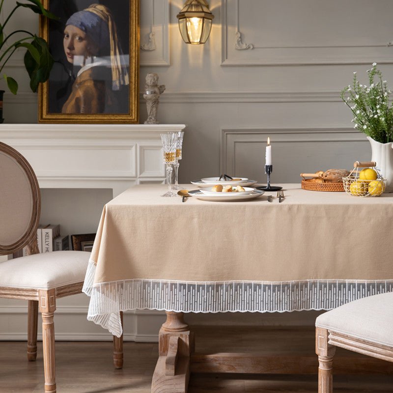 Solid Color Dormitory Tablecloth - Hearth & Lume