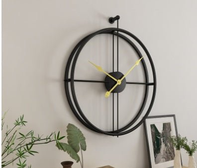 Fashion iron wall clock - Hearth & Lume