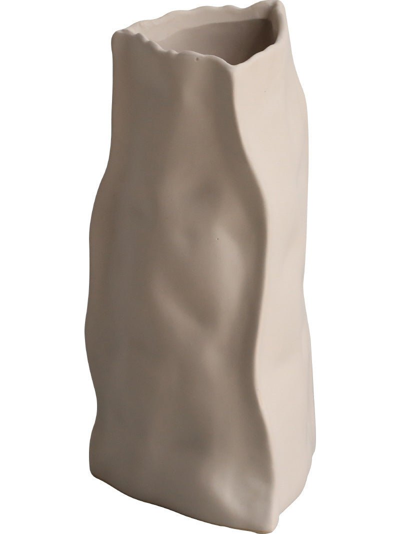 Nordic Irregular Art Ceramic Vase Decoration Living Room - Hearth & Lume