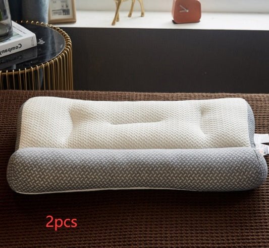 Anti - traction Soybean Fiber Pillow Neck Protection Pillow Simple Health Comfort - Hearth & Lume