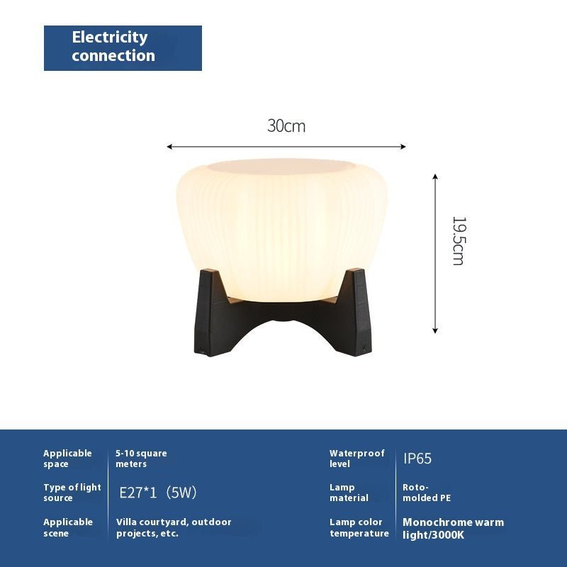 Modern Minimalist Solar Wall Lamp - Hearth & Lume