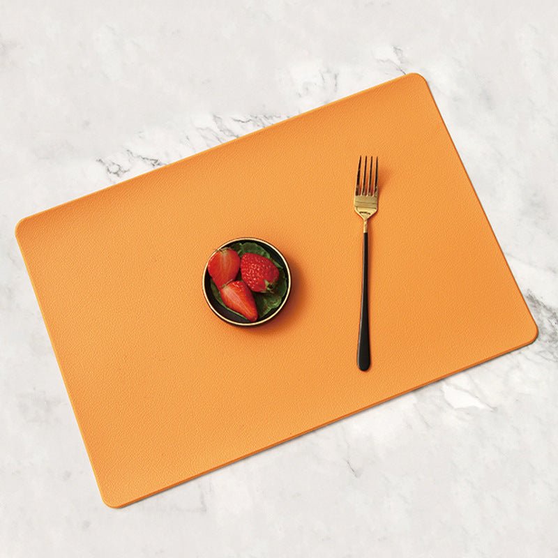 Imitation Leather Placemats, Placemats, Heat Insulation Placemats, Western Placemats - Hearth & Lume