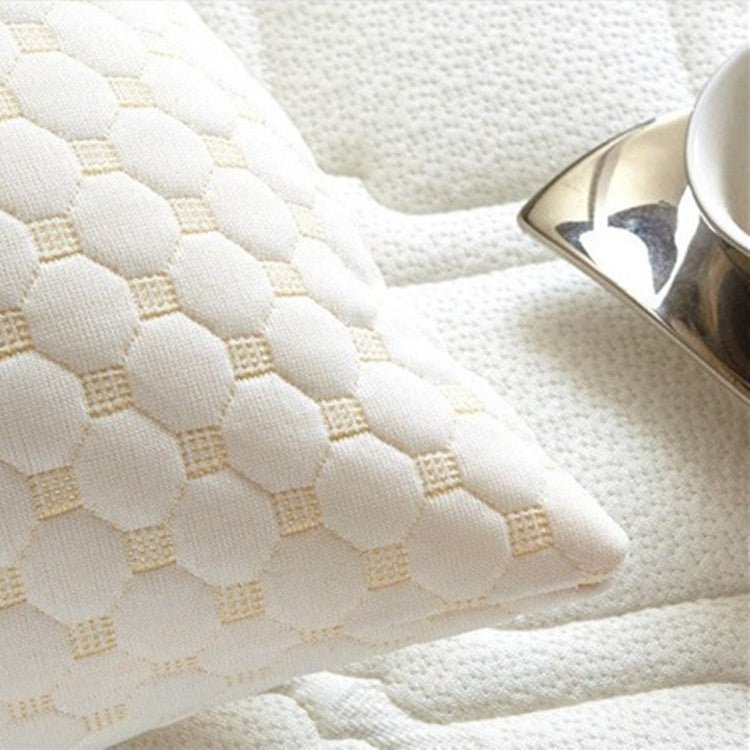 Pillow Honeycomb Knitted Feather Silk Cotton Pillow Core - Hearth & Lume