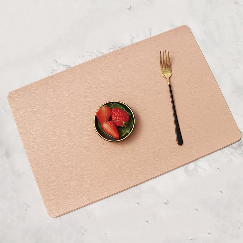 Imitation Leather Placemats, Placemats, Heat Insulation Placemats, Western Placemats - Hearth & Lume