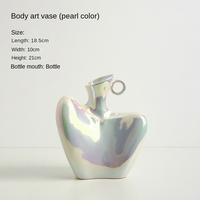 Ceramic Vase In Living Room - Hearth & Lume