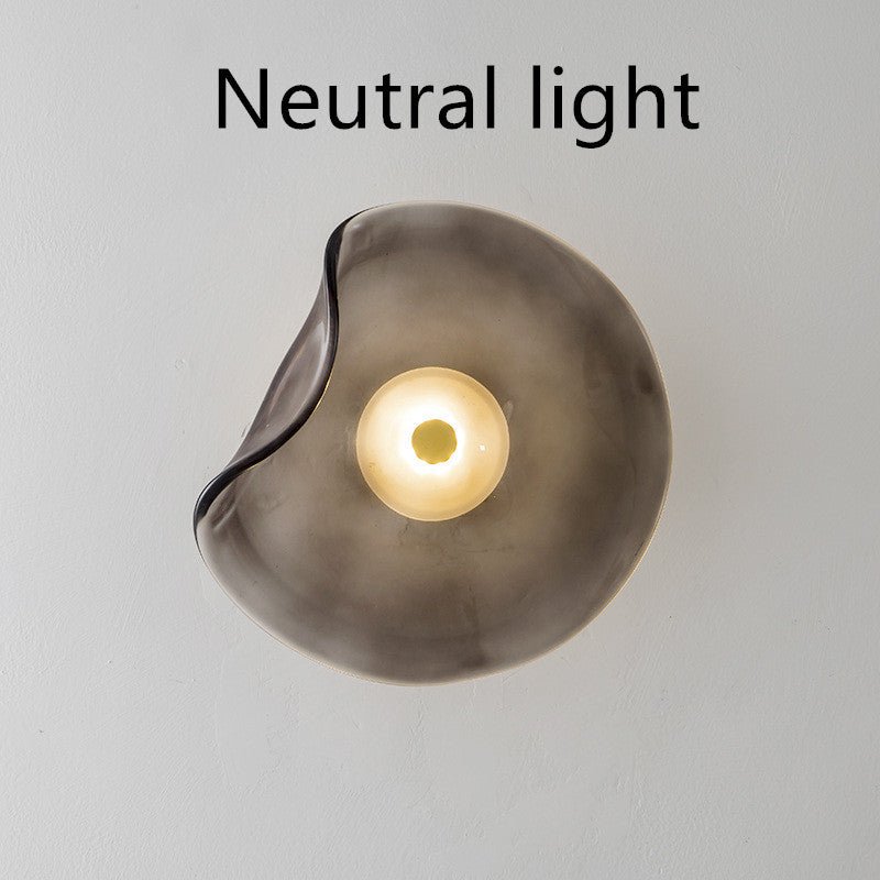 Bedroom Bedside Decoration Round Wall Lamp - Hearth & Lume