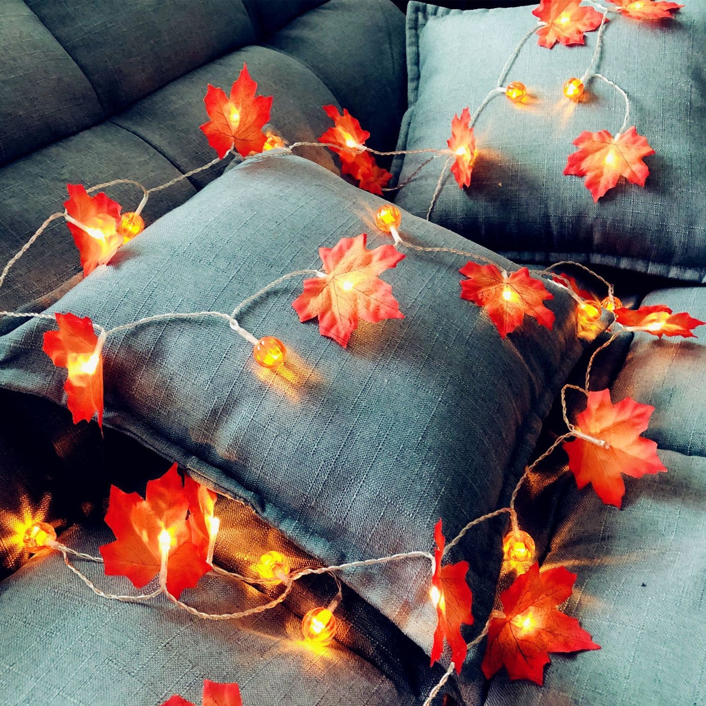 Halloween Decoration Thanksgiving Decor Pumpkin Light - Hearth & Lume