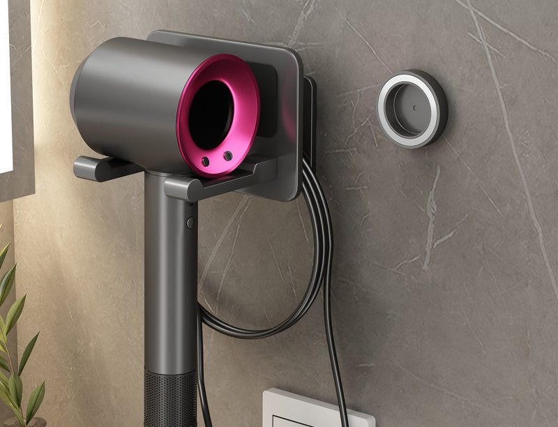 Hair Dryer Rack Without Punching - Hearth & Lume