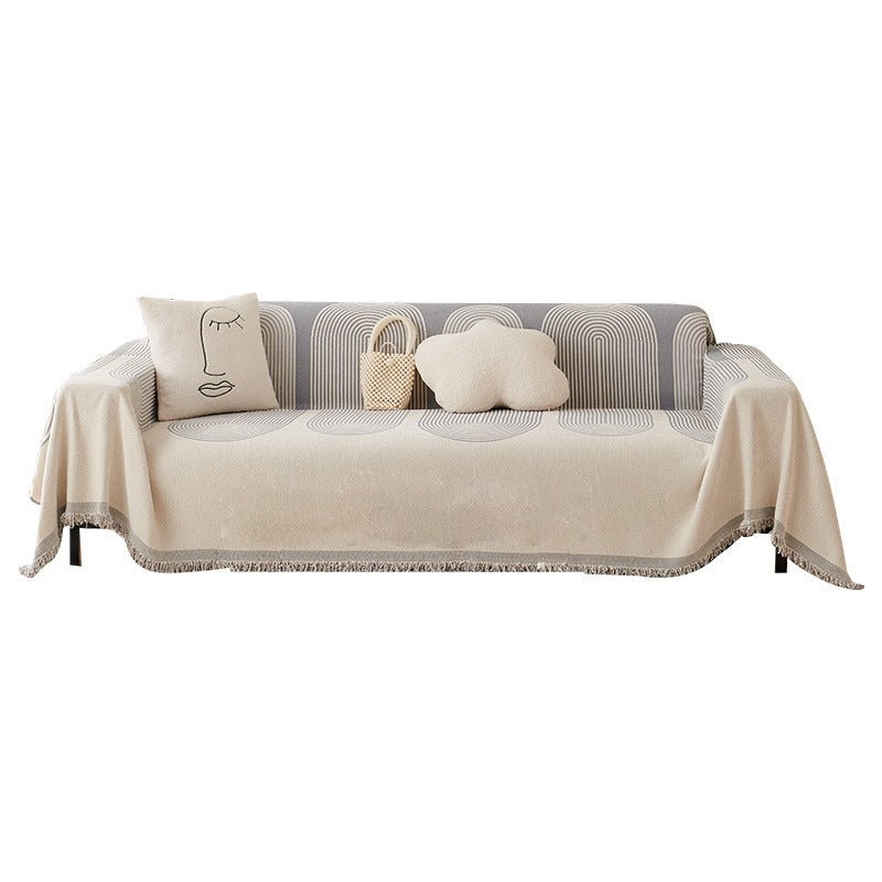 All - inclusive Universal Sofa Cover Simple Full Cover Cloth Sofa Cover Cushion - Hearth & Lume
