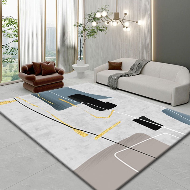 Simple Geometric Bedside Rug Full Of Decorative Floor Mats - Hearth & Lume