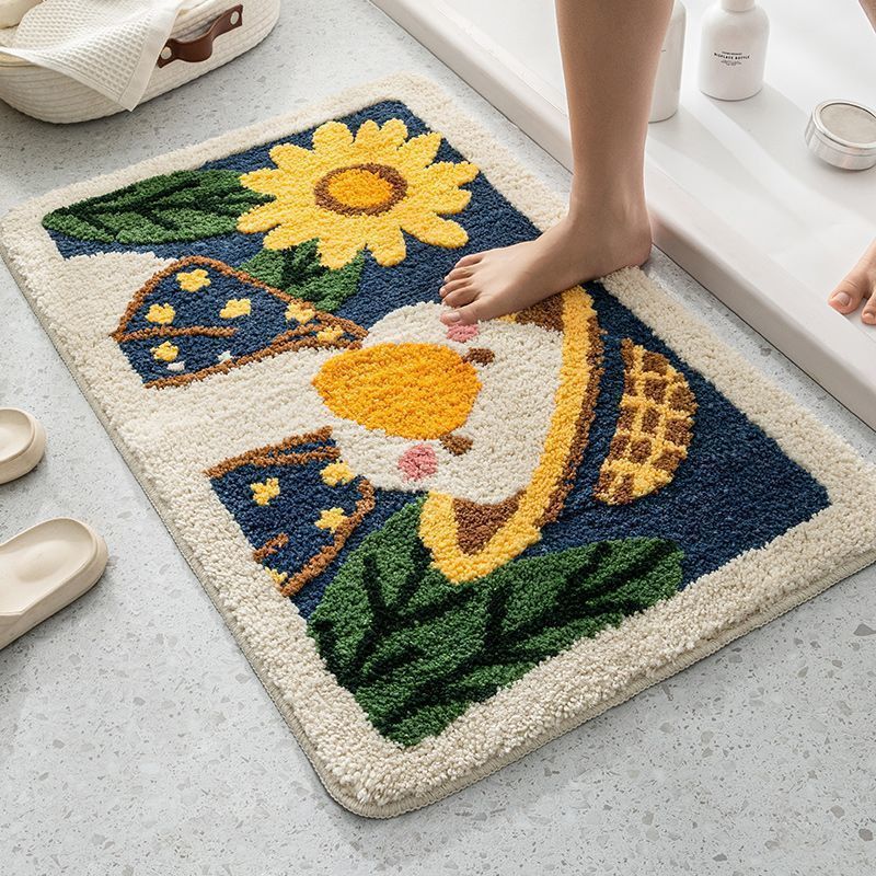 Cartoon Household Bathroom Mats Bathroom Absorbent Non - slip Mat - Hearth & Lume