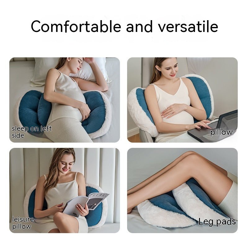 Waist Side Pillow Belly Support During Pregnancy Sleeping U - shaped Cushion - Hearth & Lume