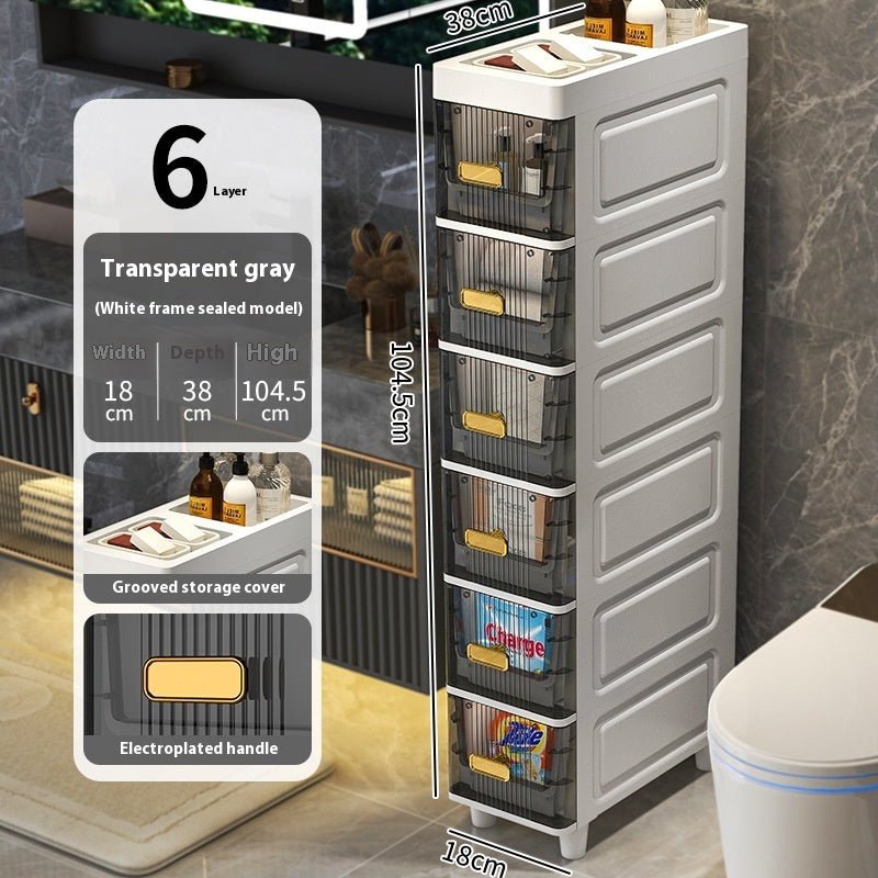 Thickened Storage Cabinet Living Room Snack Home Storage Rack - Hearth & Lume