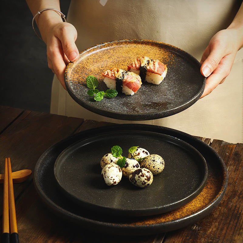 Steak Plate Home Ceramic Japanese Creative - Hearth & Lume