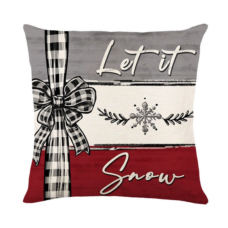 Christmas Cushion Cover Pillowcase - Hearth & Lume