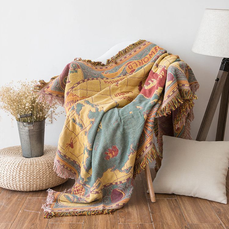 European - style Sofa Towel B & B Inn Decorative Blanket - Hearth & Lume