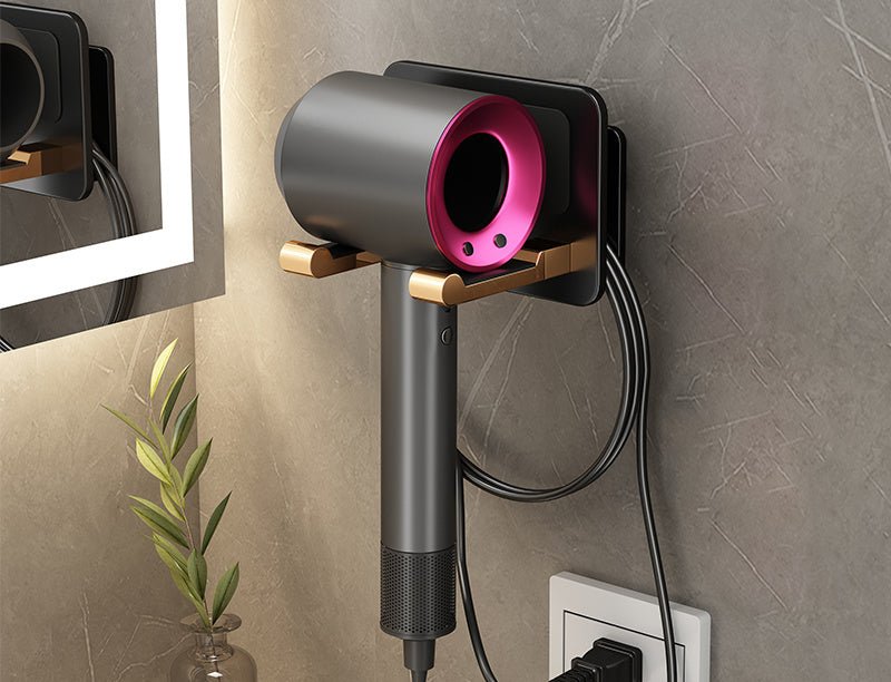 Hair Dryer Rack Without Punching - Hearth & Lume