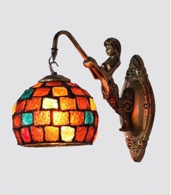 Retro Creative Bedroom Mermaid Wall Lamp - Hearth & Lume