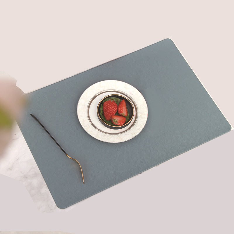 Imitation Leather Placemats, Placemats, Heat Insulation Placemats, Western Placemats - Hearth & Lume