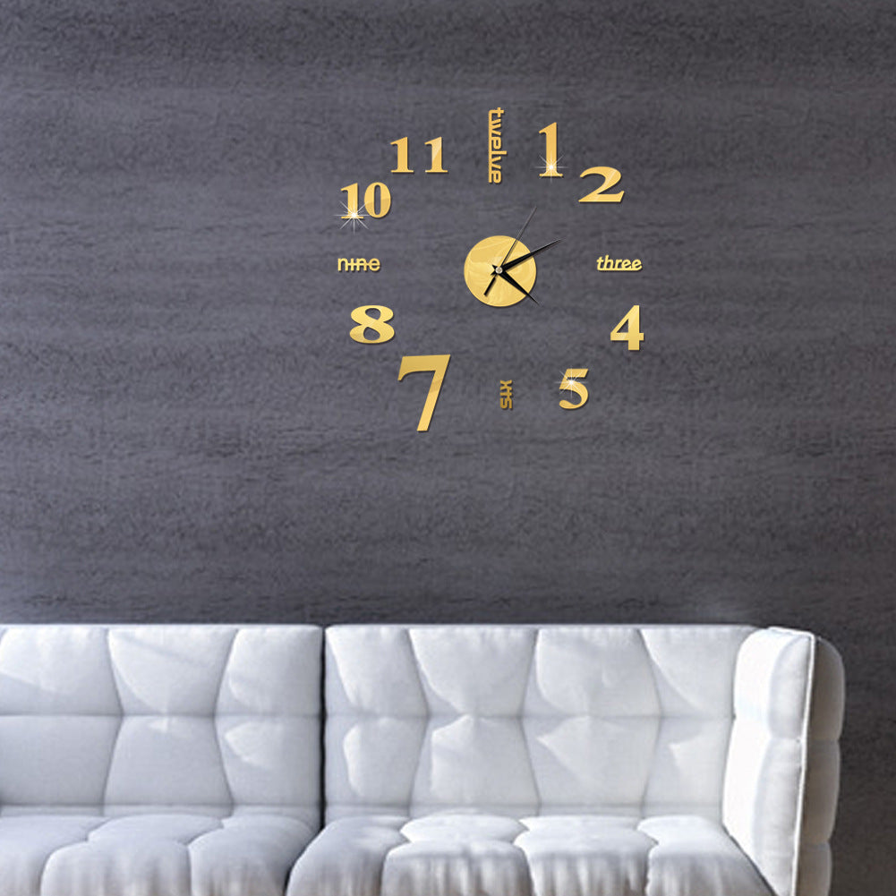 Explosion Style Simple Fashion DIY Wall Clock