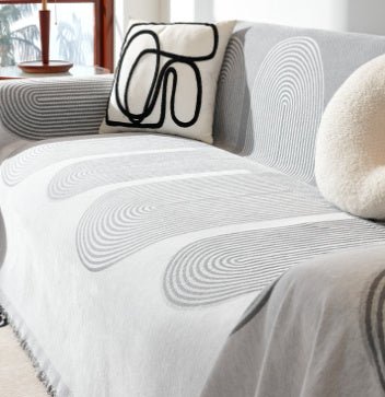 All - inclusive Universal Sofa Cover Simple Full Cover Cloth Sofa Cover Cushion - Hearth & Lume