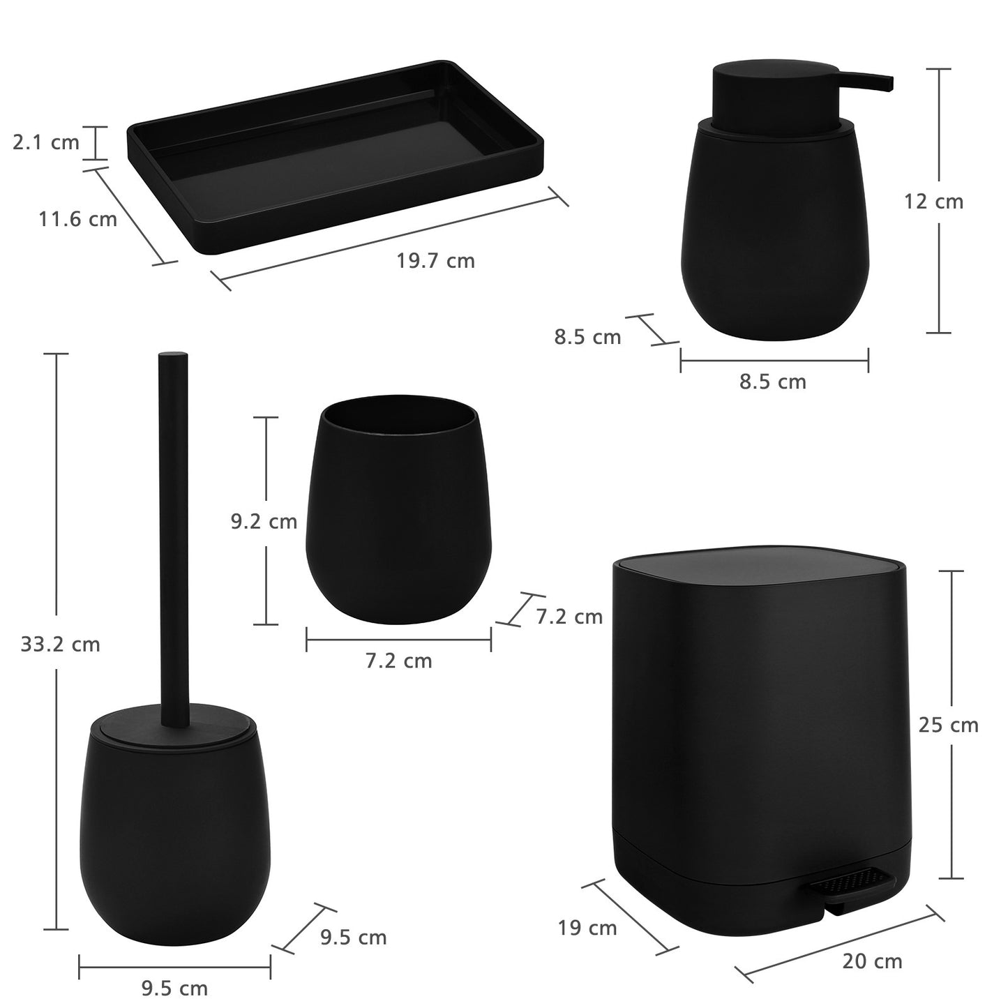 Bathroom Five Sets - Hearth & Lume
