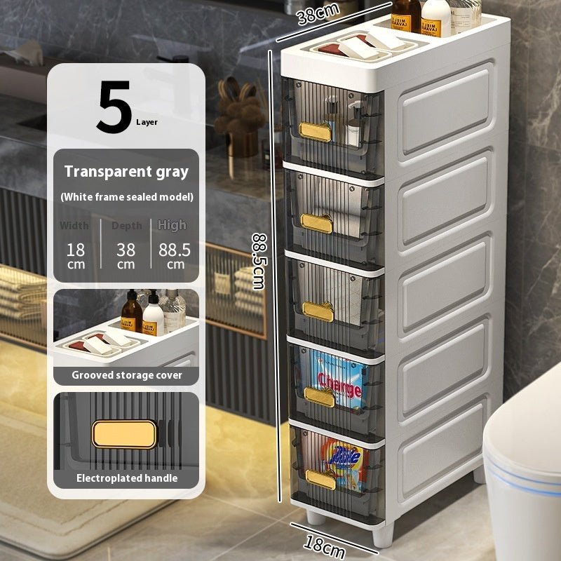 Thickened Storage Cabinet Living Room Snack Home Storage Rack - Hearth & Lume