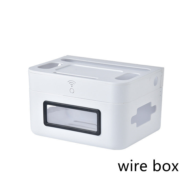 Home Wall Mounted Router Wire Storage Organizer Box