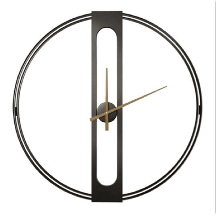 Modern Minimalist Fashion Round Living Room Wall Clock - Hearth & Lume