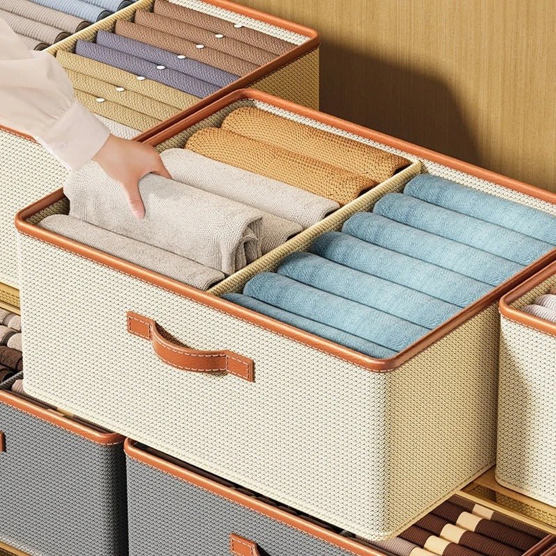 Clothes Storage Box Foldable Underwear Storage Box - Hearth & Lume