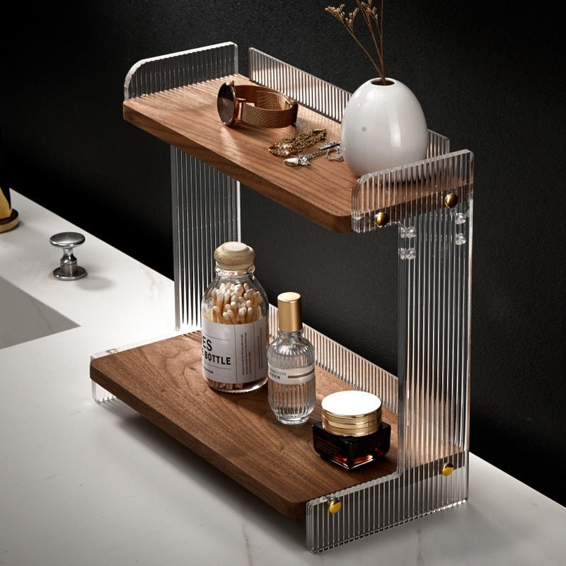 Bathroom Countertop Commodity Shelf Acrylic Storage Rack - Hearth & Lume