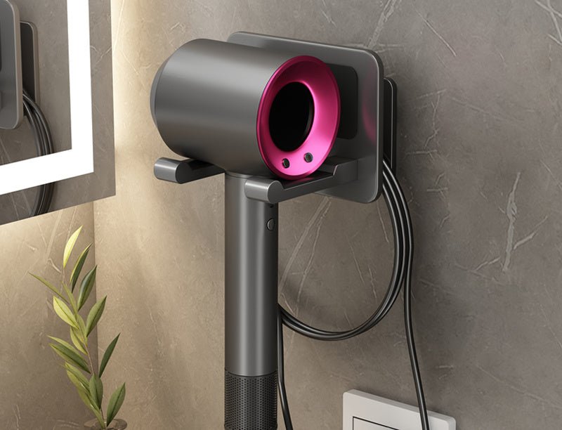 Hair Dryer Rack Without Punching - Hearth & Lume
