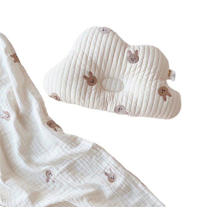 Baby Shape Pillow Anti - deviation Head Breathable Sweat Absorbing Four Seasons Universal - Hearth & Lume