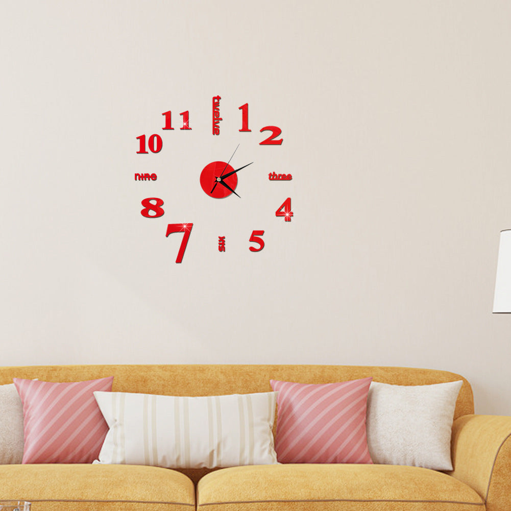 Explosion Style Simple Fashion DIY Wall Clock