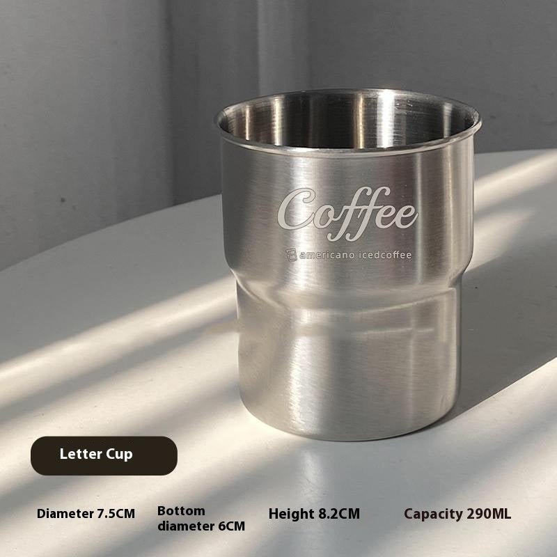 Stainless Steel Coffee Cup Concentrated Ice American Style - Hearth & Lume
