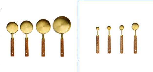 Stainless Steel Measuring Cup Measuring Spoon Home Baking Measuring Spoon Measuring Measuring Spoon Tool Suit - Hearth & Lume