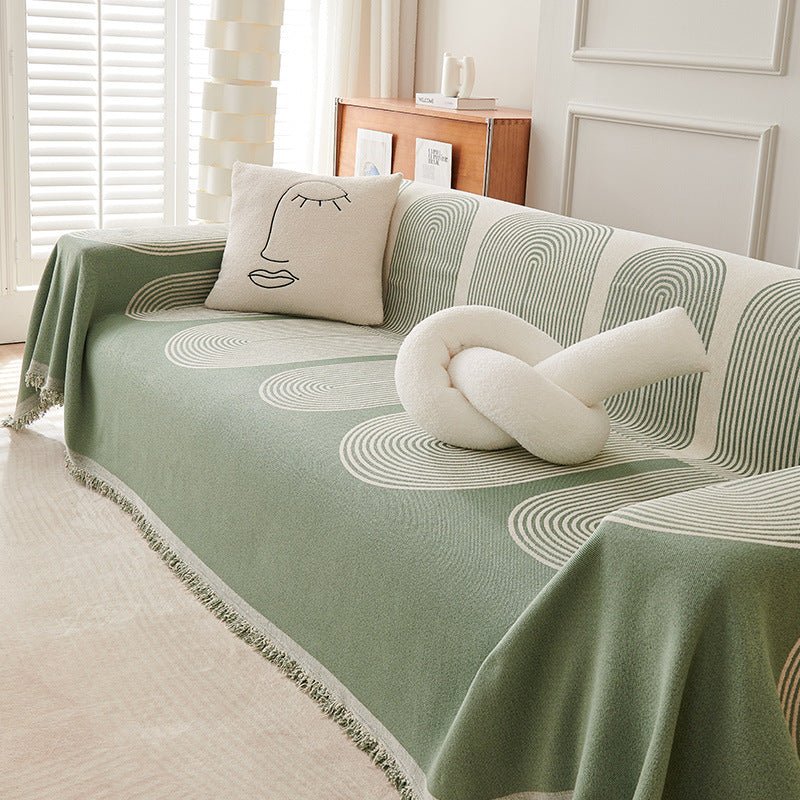 All - inclusive Universal Sofa Cover Simple Full Cover Cloth Sofa Cover Cushion - Hearth & Lume