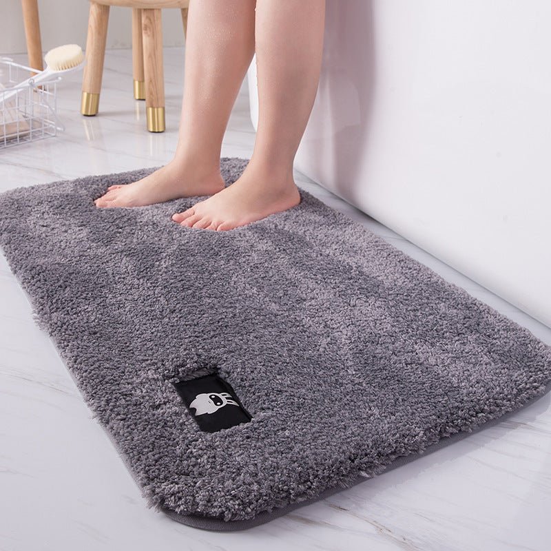 High wool thick bathroom toilet carpet - Hearth & Lume