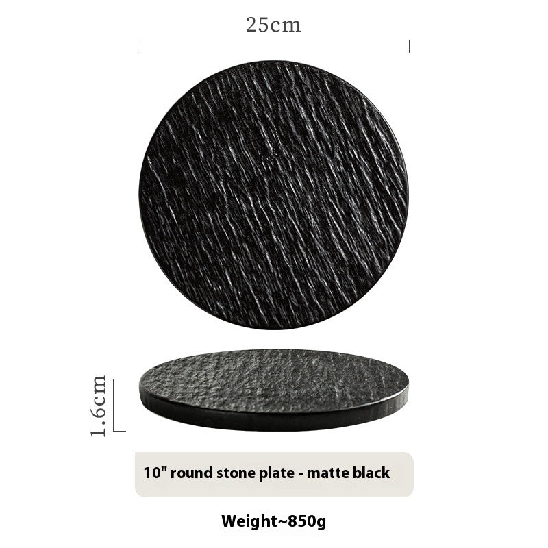 Porcelain Dinner Plate Household Hotel Steak Plate - Hearth & Lume