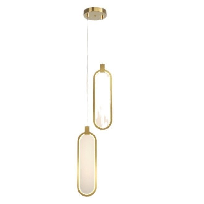 Copper Light Luxury Modern Minimalist Master Bedroom Living Room Background - Hearth & Lume