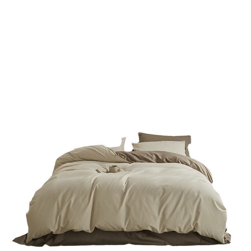 High - end Thickening Brushed Cotton Four - piece Cotton Set - Hearth & Lume