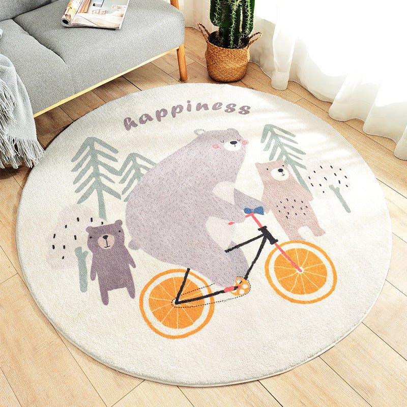 Cartoon Thickened Tea Table Blanket Bedroom - Hearth & Lume