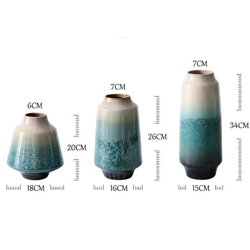 New Chinese Style Ceramic Vase Decoration Living Room TV - Hearth & Lume