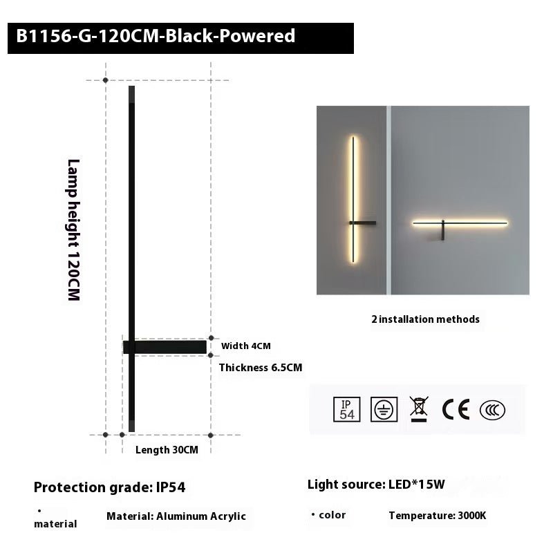 Outdoor Waterproof Wall Lamp Courtyard Stairs Aisle Light - Hearth & Lume
