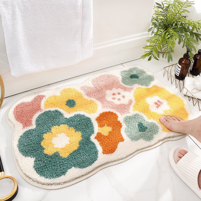 Cartoon Household Bathroom Mats Bathroom Absorbent Non - slip Mat - Hearth & Lume