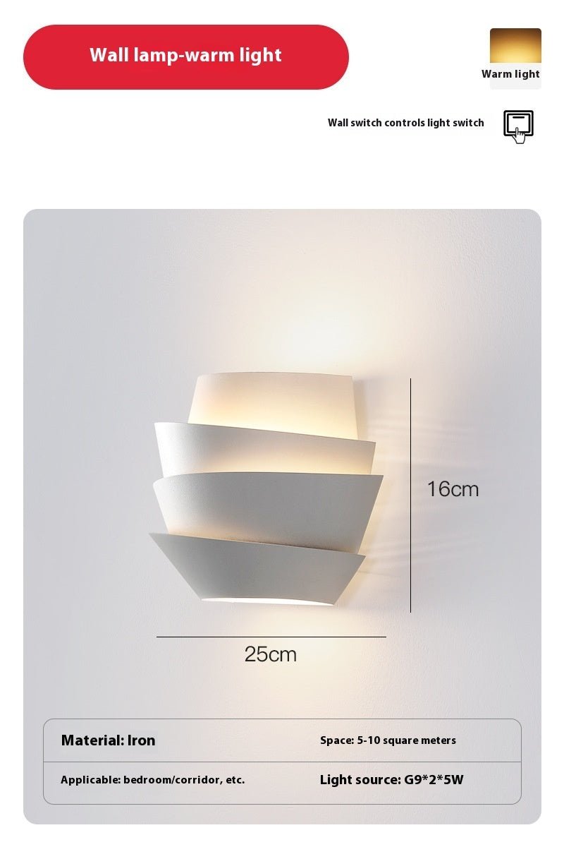 Pine Cone Wall Lamp Bedroom Bedside Lamp Aisle Decoration Wall Lamp - Hearth & Lume
