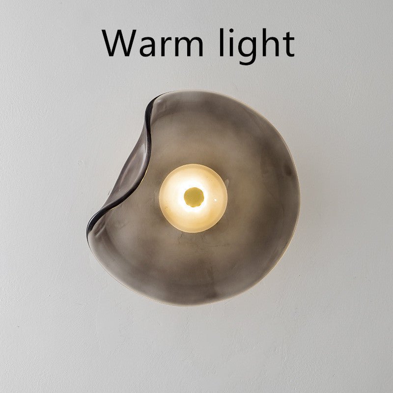 Bedroom Bedside Decoration Round Wall Lamp - Hearth & Lume